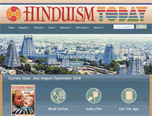 Tablet Screenshot of hindu.org